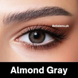 Bella Almond Gray Contact Lenses