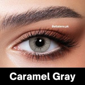 bella Caramel Gray lenses