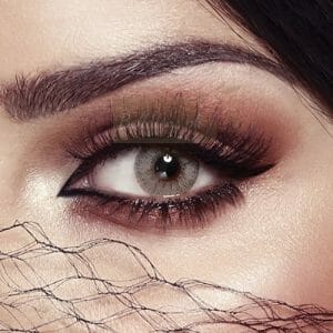 Buy Bella Elite Mint Gray Contact Lenses in Pakistan - Elite Collection - Bellalens.pk
