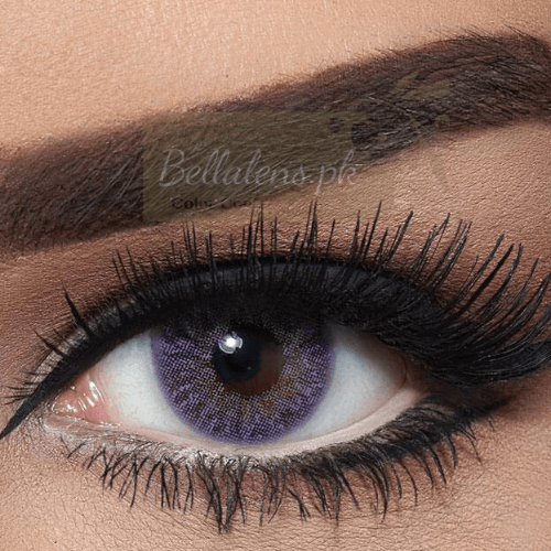 Buy Bella Natural Violet Contact Lenses in Pakistan - Natural Collection - Bellalens.pk