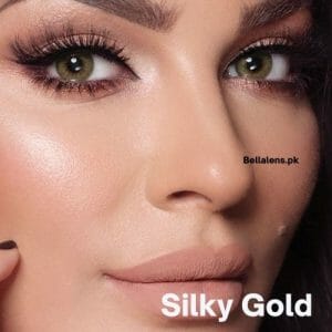 Bella Silky Gold lenses
