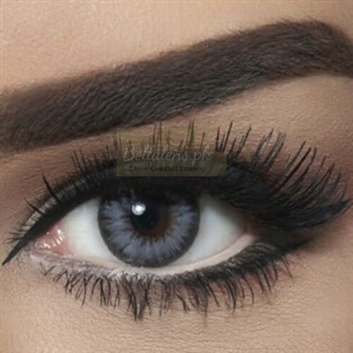 Buy Bella Glitter Gray Eye Contact Lenses in Pakistan - Diamond Collection - Bellalens.pk