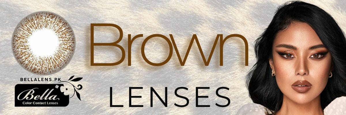 Brown eye lenses in pakistan, bellalens.pk