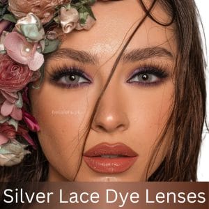 Silver Lace Dye Monthly Contact Lenses By Bella pakistan