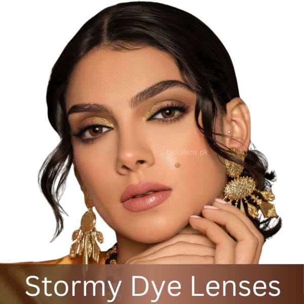 Stormy Dye Monthly Contact Lenses By Bella pakistan